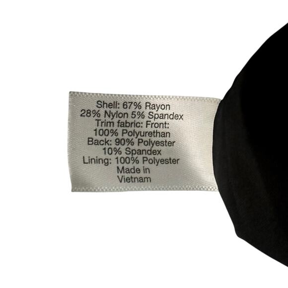 Lane Bryant Women's The Bryant Blazer Size 24 Black Ponte Knit Plus Size Career - Picture 7 of 8